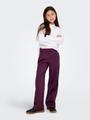 KOGWARM UP LIFE X TRACK PANT PNT 146 Weiter Beinschnitt - Mauve Wine