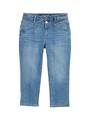 TTKATE SLIM CAPRI Jeans 31 Slim Fit - Light Stone Wash Denim