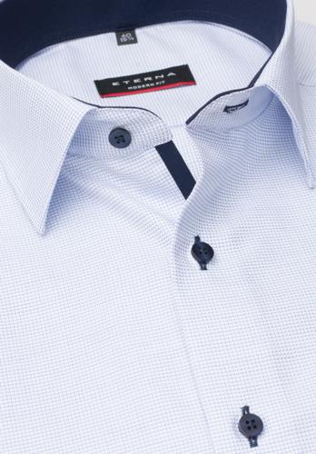 Hemd Kurzarm 42/Kurzarm MODERN FIT - Hellblau