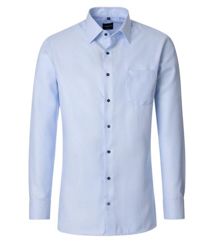 Businesshemd 44 Comfort Fit - Blau