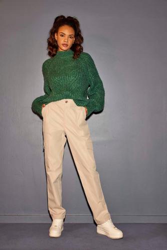ONLEMBER HW SATIN CARGO PANT PNT