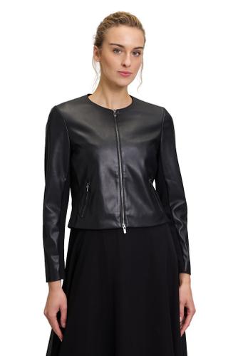 Blazer-Jacke Schwarz 40
