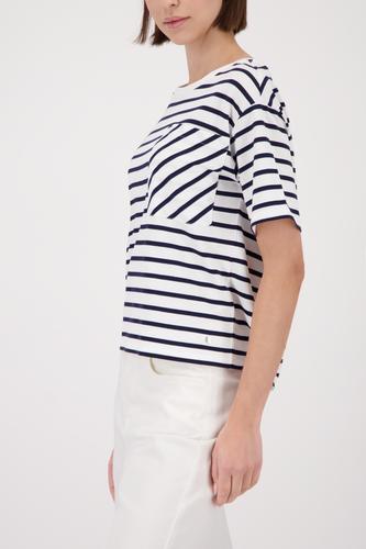 Gestreiftes T-Shirt 36 - Marine Ringel