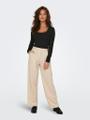 ONLEA L/S DEEP NECK TOP JRS NOOS