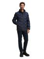 Hybrid Steppjacke mit verstaubarer Kapuze XL Regular Fit - Sky Captain Blue