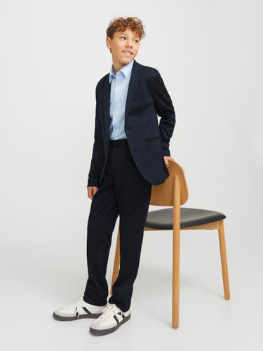 JJEJAXON JERSEY TROUSER NOOS JNR 140 Slim Fit - Dark Navy