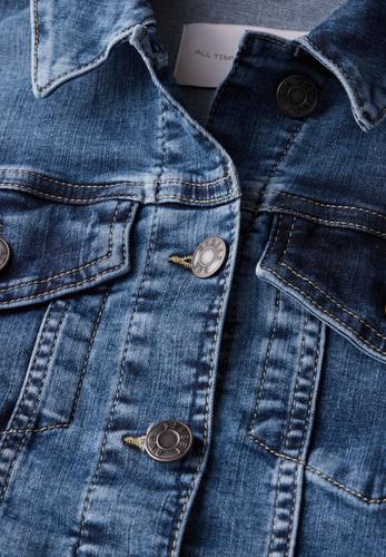 Jeansjacke Blau 42