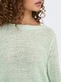 ONLGEENA XO L/S PULLOVER KNT NOOS S Normal geschnitten - Subtle Green