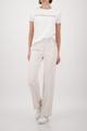 T-Shirt mit Strasssteinen 38 - Off-white