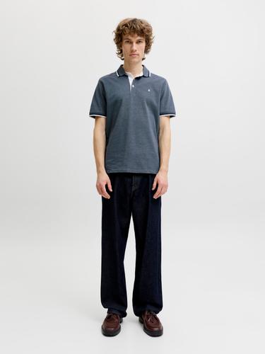 JJEPAULOS POLO SS NOOS S Slim Fit - Blue Mirage