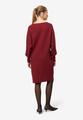 Strickkleid strukturiert U-Boot Ausschnitt 44 - Cabernet