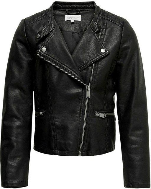 KOGFREYA LIFE FAUX LEATHR BIKER OTW NOOS 140 - Black