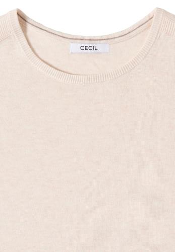 Basic Pullover XXL - Oat Milk Beige Melange