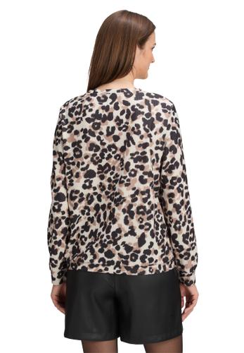 Casual-Shirt 46 Lässig - Beige/schwarz