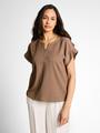 Crinkle T-Shirt XXXL Regular Fit - Taupe Grey