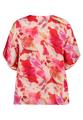 Chiffonbluse 44 Gerade - Rosé/Pink