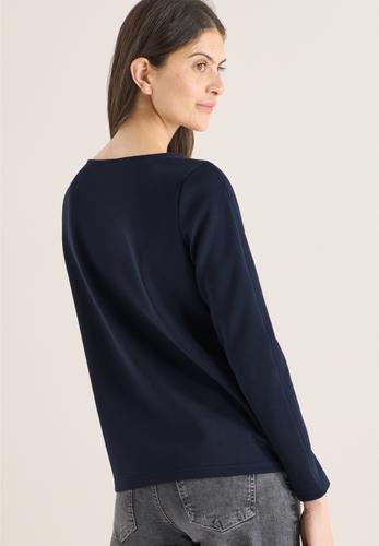 Shirt mit Stickerei S - Universal Blue