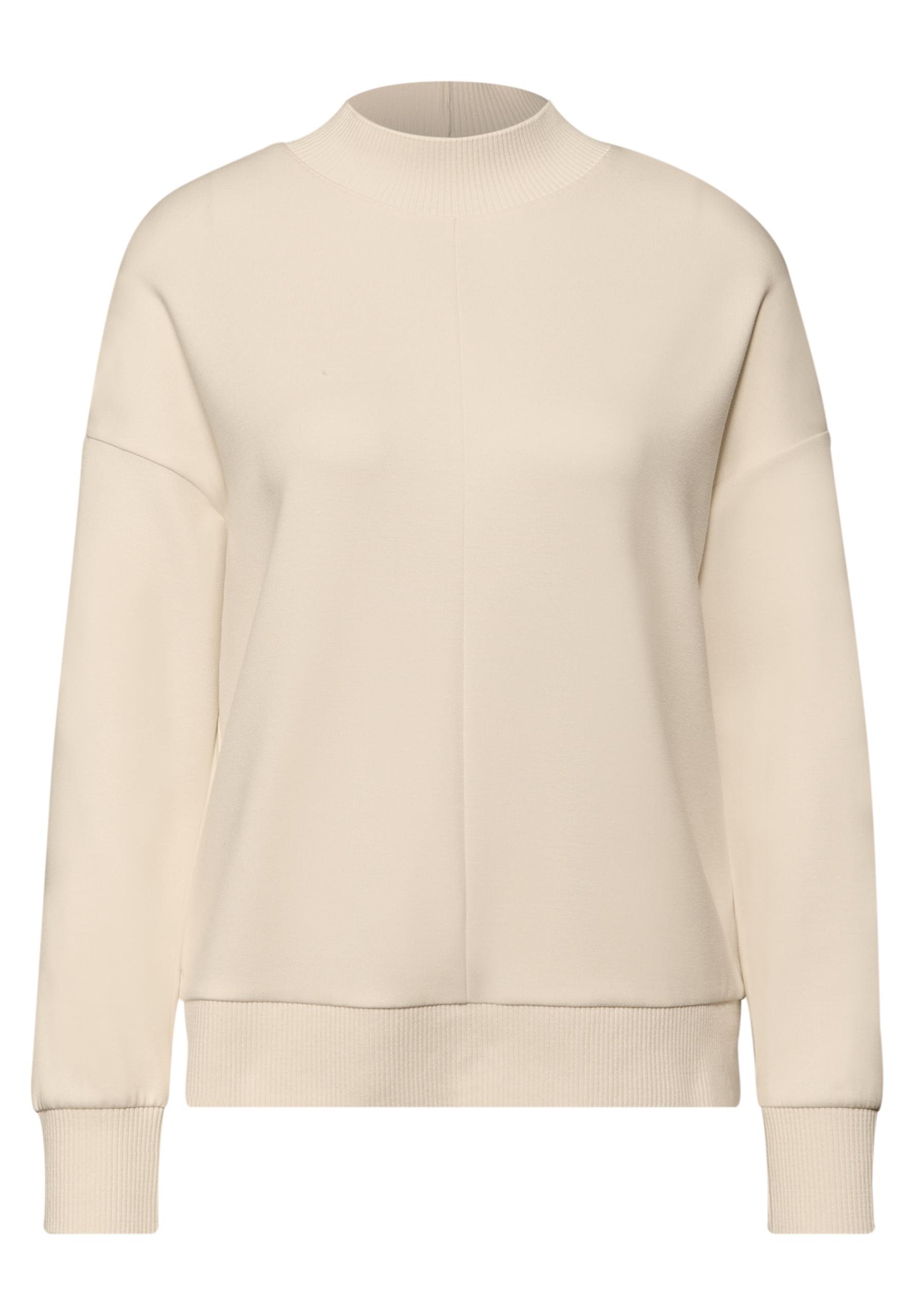 Shirt mit Ripp-Details 40 - Soft Beige