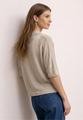 Kurzarm Jacke im Strick-Look mit Glitzer