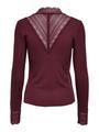 ONLTILDE L/S HIGH NECK LACE TOP JRS NOOS S Stretch - Port Royale
