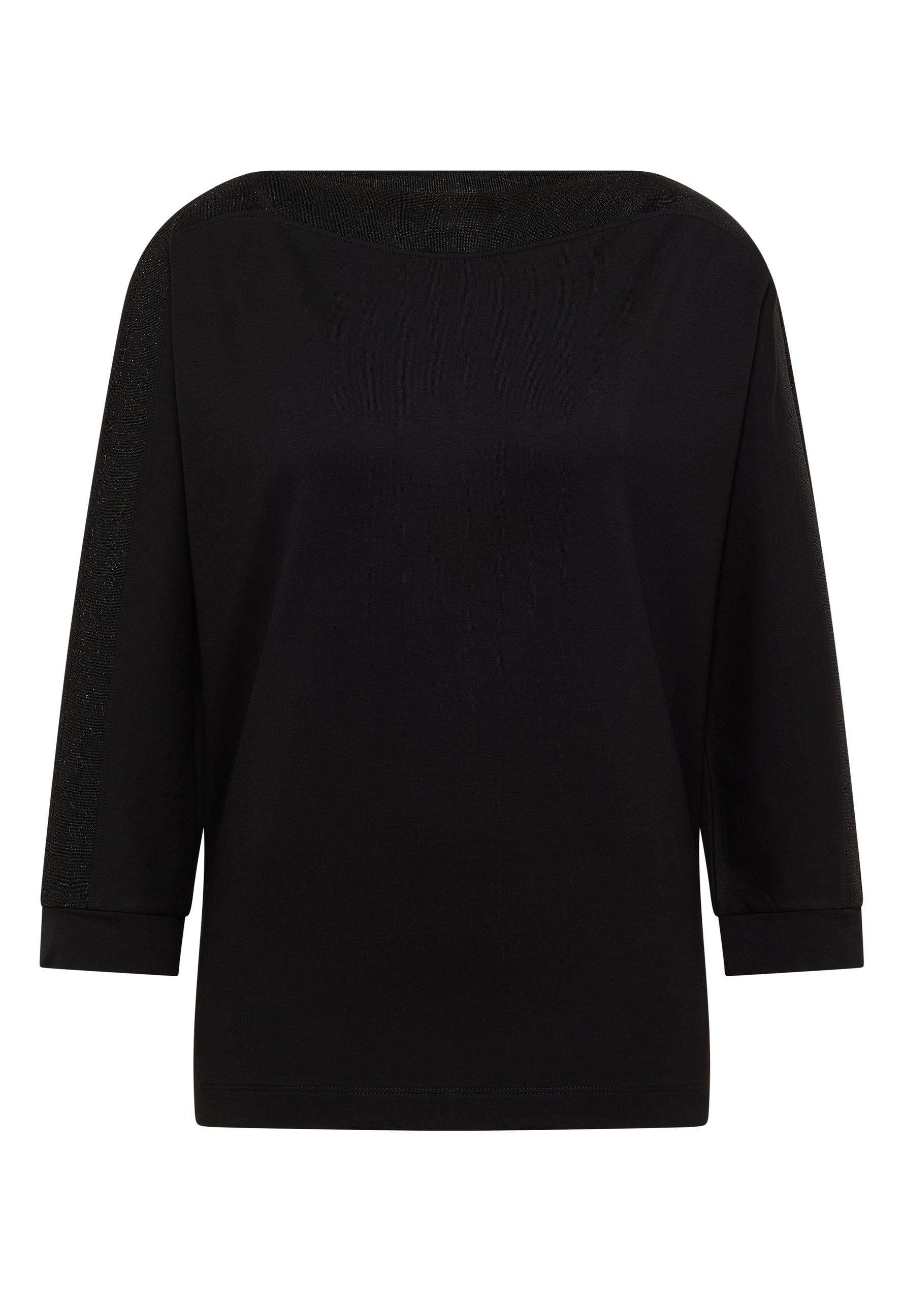 Batwing Shirt mit Tape S - Black