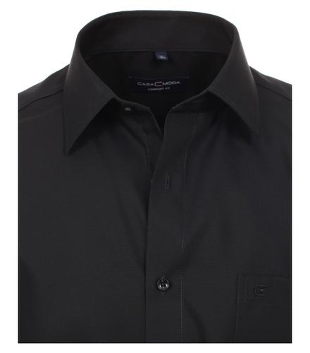 Hemd Halbarm uninah 008070 42 Comfort Fit - Schwarz