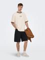 ONSLES CLASSIQUES CASPIAN BOXY SS TEE L Box Fit - Whitecap Gray