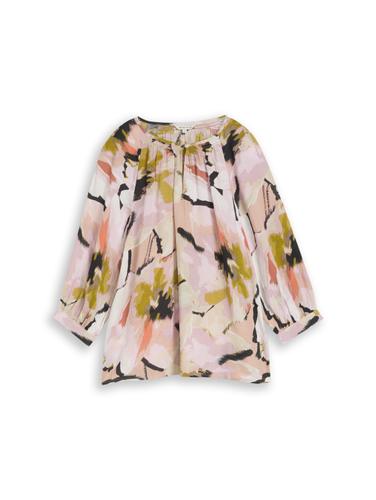 Bluse mit Muster 38 Regular Fit - Big Abstract Flower Print