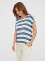 VMWIDE STRIPE S/L TOP GA NOOS