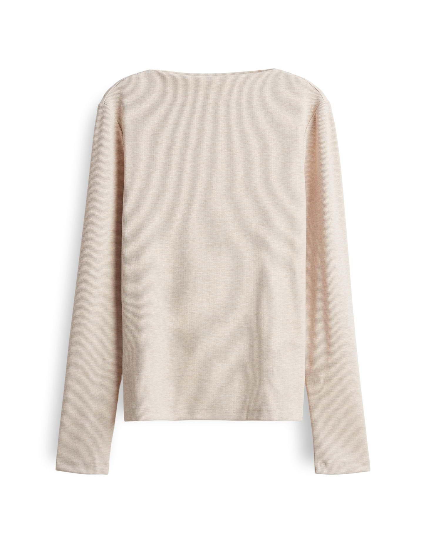 Langarmshirt "Kelea" - Beige / 36