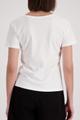 T-Shirt mit Frauenzeichnung 44 - Cream