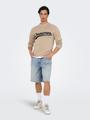ONSCARL BALL LB 2958 TAI DNM SHORTS NOOS XXL Ballon Schnitt - Light Blue Denim
