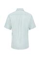 Summer Linen Stripes, B.D., 1/2 L Casual Fit - Minty Green