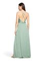 Abendkleid 38 Figurbetont - Foggy Green
