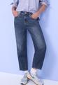 Barrel Leg Jeans 27/28 - Medium Blue Washed