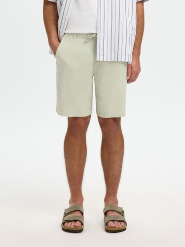 SLHREGULAR-BRODY LINEN BLD SHORTS NOOS