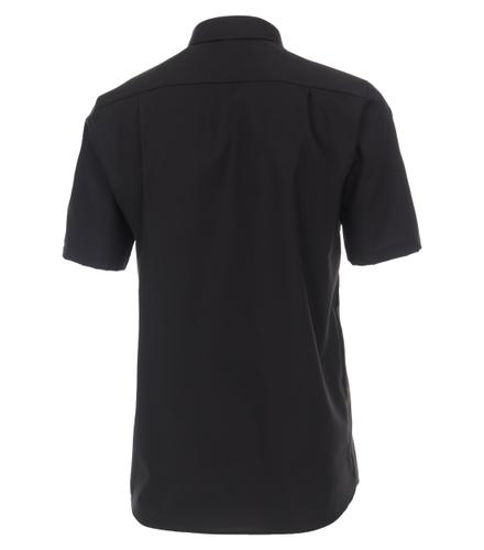 Hemd Halbarm uninah 008070 42 Comfort Fit - Schwarz