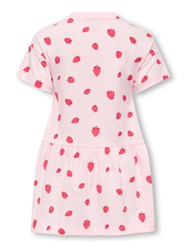 KMGMAIKEN LIFE SS DRESS JRS 98 Locker geschnitten - Barely Pink
