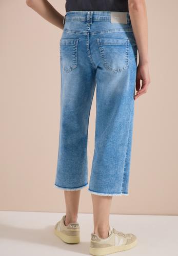 3/4 Wide Leg Jeans im Loose Fit