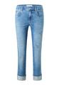 CICI CROP BUTTERFLY 34 SLIM FIT - Light Blue Random Used
