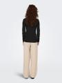 ONLEA L/S DEEP NECK TOP JRS NOOS