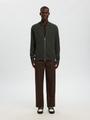 SLHDANE LS KNIT STRUCTURE FULL ZIP NOOS
