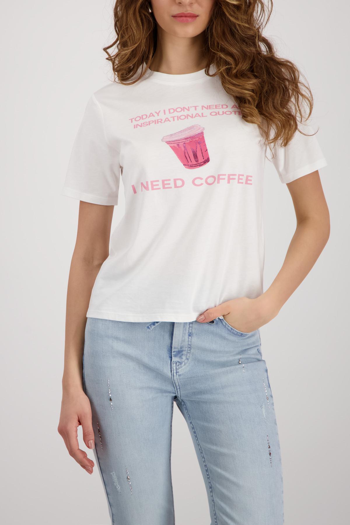 T-Shirt mit Print 44 - Off-white