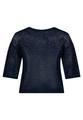Strickpullover 44 Gerade - Dunkelblau