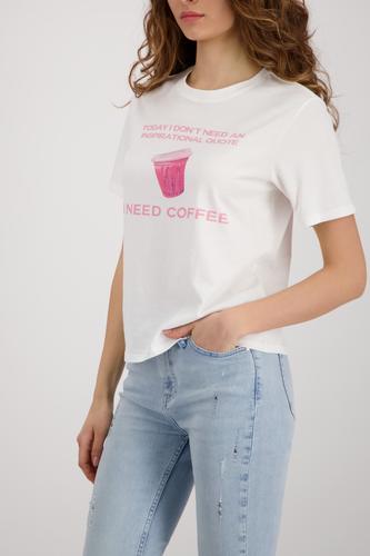 T-Shirt mit Print 44 - Off-white
