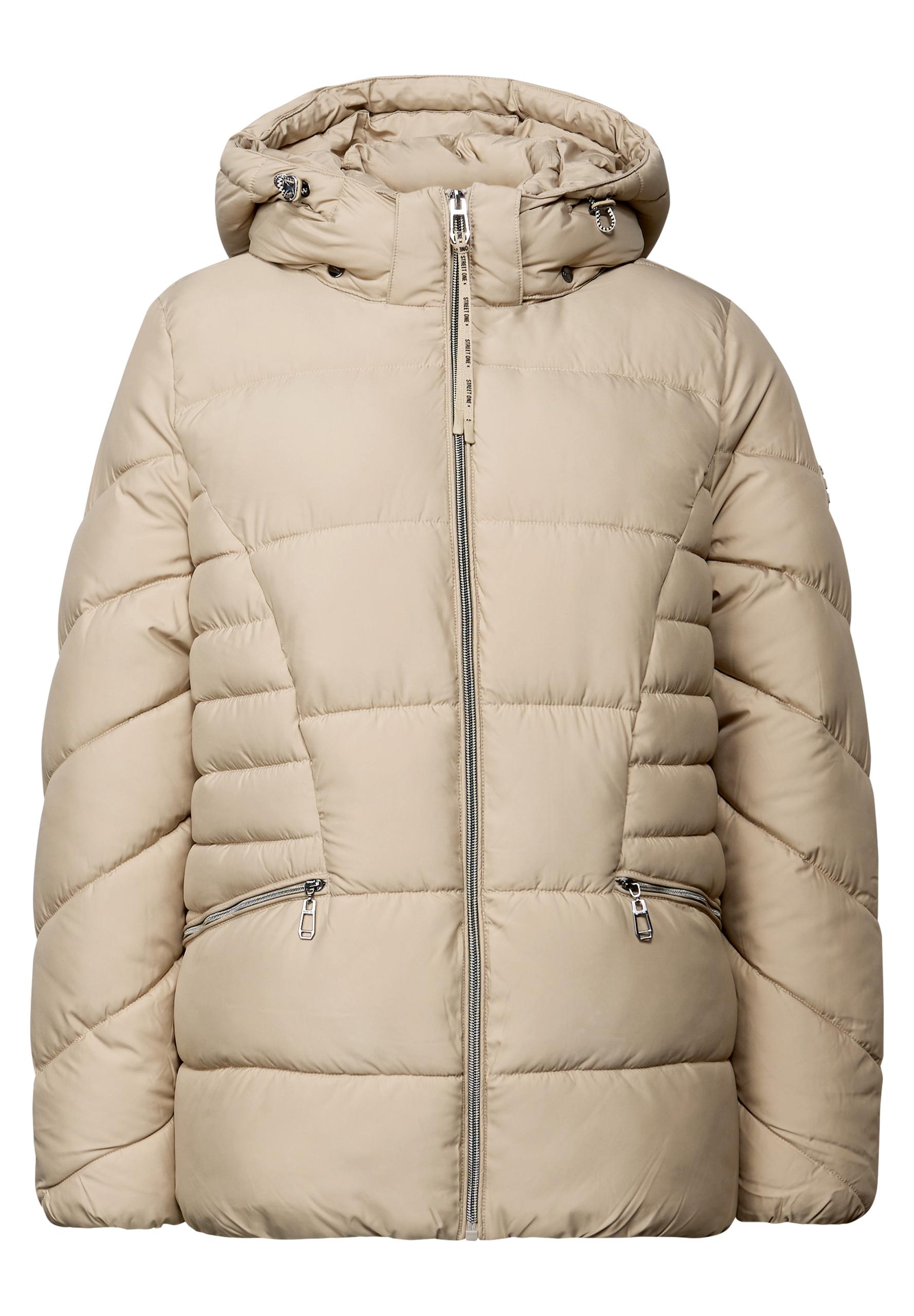 Kurze Steppjacke 46 - Smooth Champagne