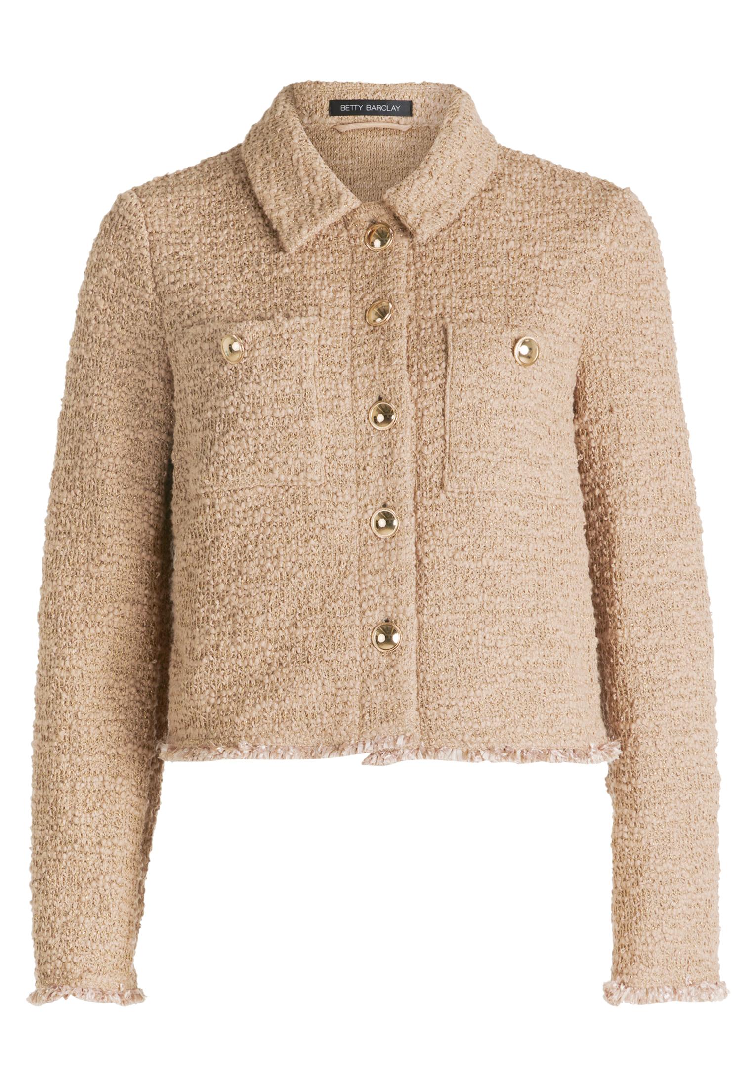 Blazer-Jacke 46 Weich fallend - Beige