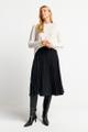 midi plissee skirt