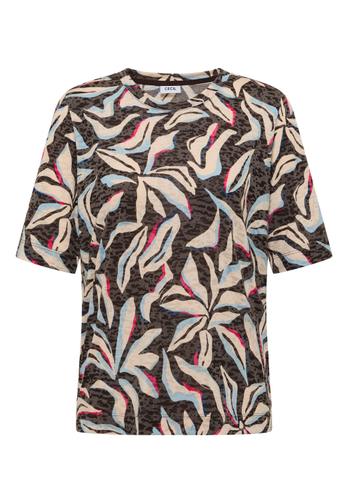 Kurzarm T-Shirt im Ausbrenner-Look