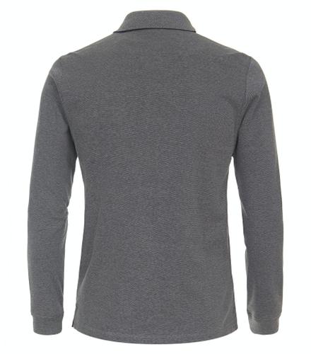 Polo-Shirt Langarm gestreift
